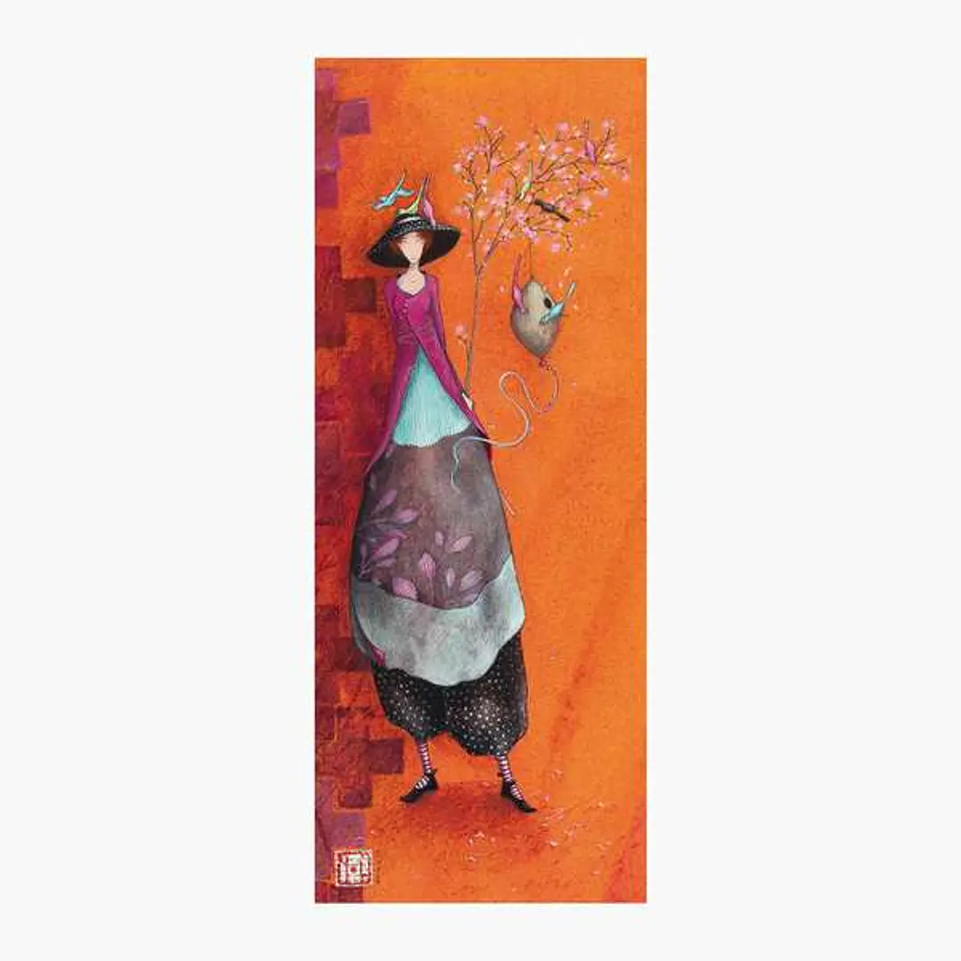 Pictura Gaëlle Boissonnard Marcapaginas Ancho - 5.5x14cm - Embolsada Individualmente en Celofan - Impresas en Papel con Certificacion FSC 1