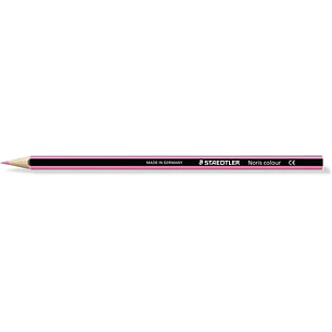 Staedtler Noris Colour 185 Lapiz Hexagonal de Color - Resistencia a la Rotura - Material Wopex - Color Rosa