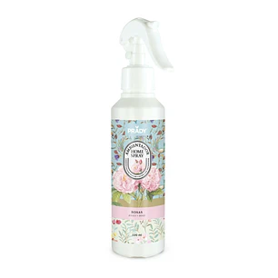 Prady Ambientador Home Spray Rosas - Frasco de 220 ml - Spray Pulverizador