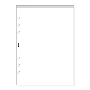 Finocam R1067 Bloc de Notas para Agendas Open - Perforado - Formato 1000 - 155x5x215mm - Liso - Color Blanco