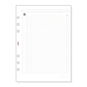 Finocam R1002 Planficador de Recambio para Agendas Open - Formato 1000 - 155x5x215mm - Color Blanco