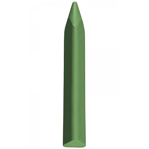 Jovi Triwax Estuche de 12 Ceras - Triangulares - No Manchan - Trazo Suave - Gran Rendimiento - Apto para Sacapuntas - Libre de Alergenos - Color Verde