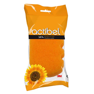 Actibel Spa Esponja Corporal - Ergonomica - Color Naranja