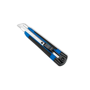 Dahle 10875 Allround Cuter con Cuchilla de 18mm - Mecanismo Automatico de Bloqueo - Guia Metalica