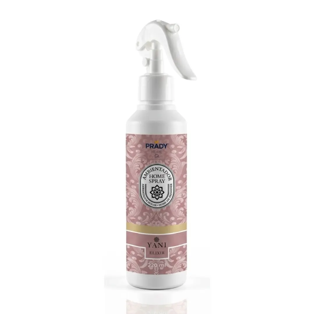 Prady Ambientador Home Spray Yani Elixir - Frasco de 220 ml - Spray Pulverizador 1