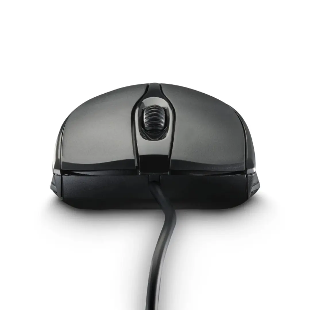 Hama Mc-200 Raton Optico 1000dpi - Cable 150cm - 3 Botones - Uso Ambidiestro - 6.4x3.7x11.4cm - Color Negro 1