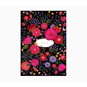 Pictura Cuaderno A6 - 105x150mm - 48 Paginas con Lineas - Papel Certificado FSC
