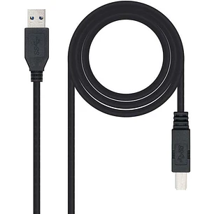 Nanocable Cable de Impresora USB-A 3.0 Macho a USB-B Macho 2m