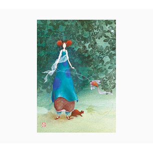 Pictura Gaëlle Boissonnard Cuaderno A6 Grapado - 10.5x15cm - 48 Paginas con Lineas - Papel con Certificacion FSC