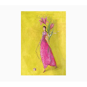 Pictura Gaëlle Boissonnard Cuaderno A6 Grapado - 10.5x15cm - 48 Paginas con Lineas - Papel con Certificacion FSC