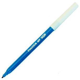Carioca Joy Rotulador Monocolor - Cuerpo Redondo - Tinta Superlavable - Punta Fina 2.8mm Bloqueada - Tapa Ventilada - Color Azul