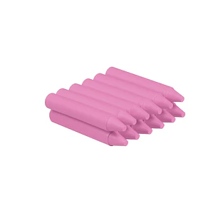 Jovi Estuche de 12 Ceras - No Manchan - No Huelen - Resistentes - Deslizan Bien - Faciles de Afilar - Desarrollan Motricidad Fina - Color Rosa