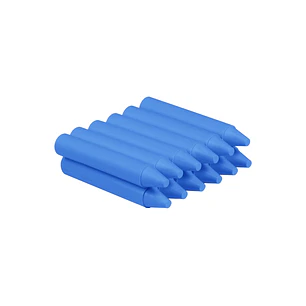 Jovi Estuche de 12 Ceras - No Manchan - No Huelen - Resistentes - Deslizan Bien - Faciles de Afilar - Desarrollan Motricidad Fina - Color Azul