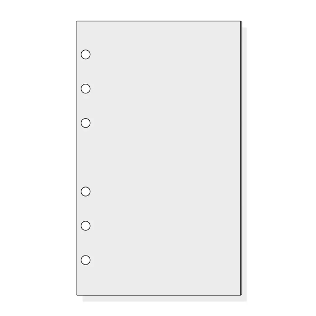 Finocam R465 Pack de 6 Fundas para Agendas Open - Transparentes - Formato 400 - 94x2x154mm - PVC - Color Gris Claro 1