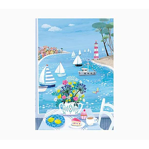 Pictura Cuaderno A6 - 105x150mm - Grapado - 48 Paginas con Lineas - Papel Certificado FSC