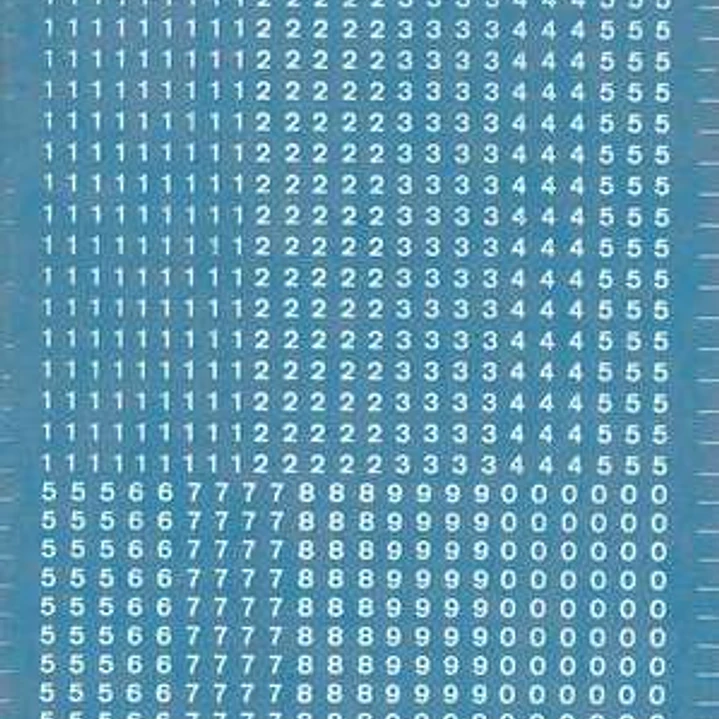Apli Numeros Transferibles - 2.5mm - Facil Aplicacion - Resistentes al Agua - Blancos - 952 Caracteres 1