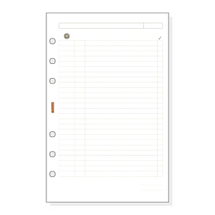 Finocam R502 Planficador de Recambio para Agendas Open - Formato 500 - 117x5x181mm - Color Blanco