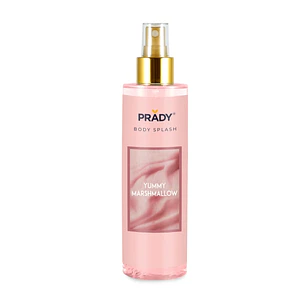 Prady Body Splash Yummy Marshmallow - Frasco de 250 ml - Spray Pulverizador