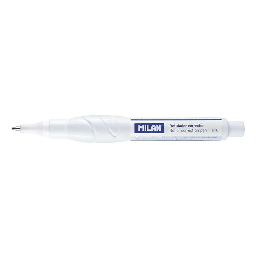 Milan Boligrafo Corrector Liquido 7ml - Punta Metalica 1