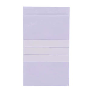 Apli Bolsas con Zip Auto Cierre Transparentes - 80 x 120mm - Material LDPE - Cierre Seguro y Facil Manipulacion - Aptas para Uso Alimenticio - Perfect