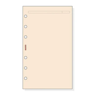 Finocam R443 Recambio para Agendas Open - Liso - Formato 400 - 91x5x152mm - Color Crema