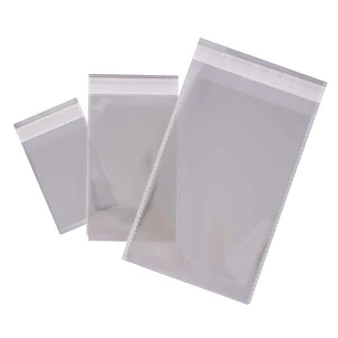 Apli Bolsas Polipropileno Transparente con Cierre Adhesivo - 80 x 120mm - Galga 120 - Alta Resistencia y Flexibilidad - Uso Alimenticio