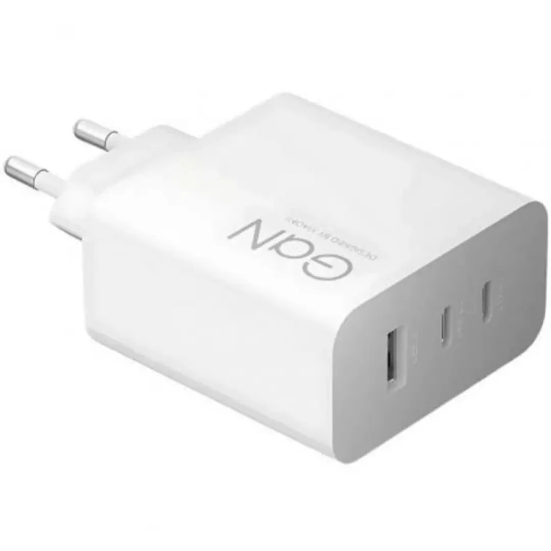 Xiaomi 90W Hypercharge Cargador GAN de Pared para Smartphone - 2xUSB-C + 1xUSB-A - Carga Rapida - Color Blanco 1