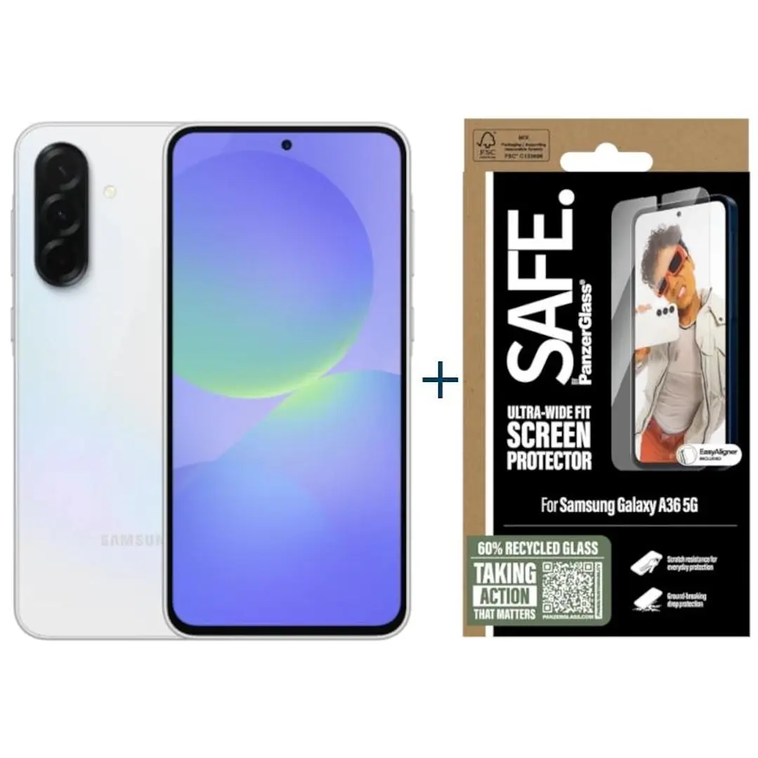 Samsung Galaxy A36 128GB 6GB White +Prot SAFE 1