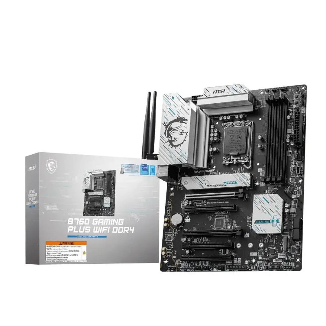 MSI Placa Base B760 GAMING PLUS WIFI DDR4 1700 1