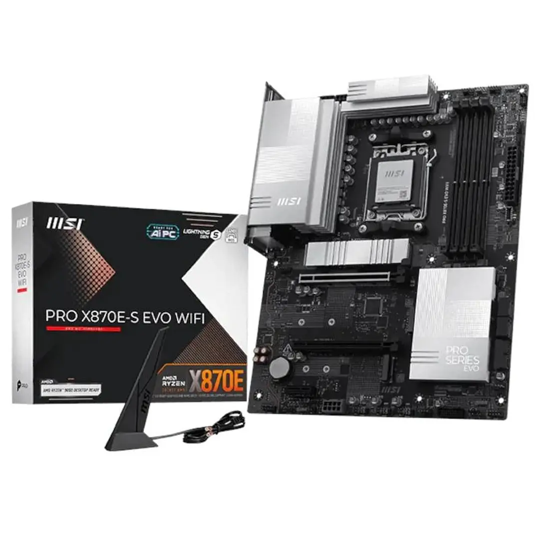 MSI Placa Base PRO X870E-S EVO WIFI DDR5 ATX 1