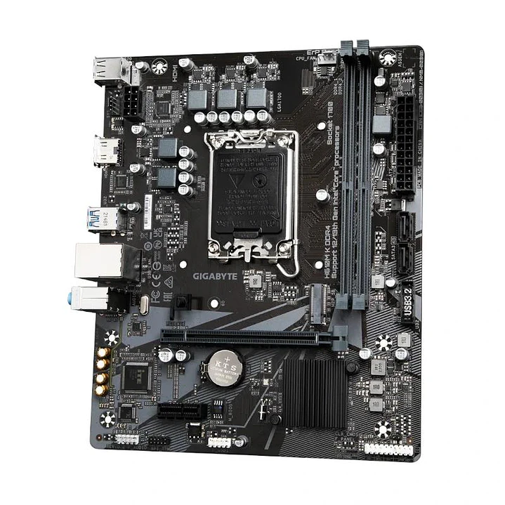 Gigabyte Placa Base H610M K DDR4  mATX 1700 3