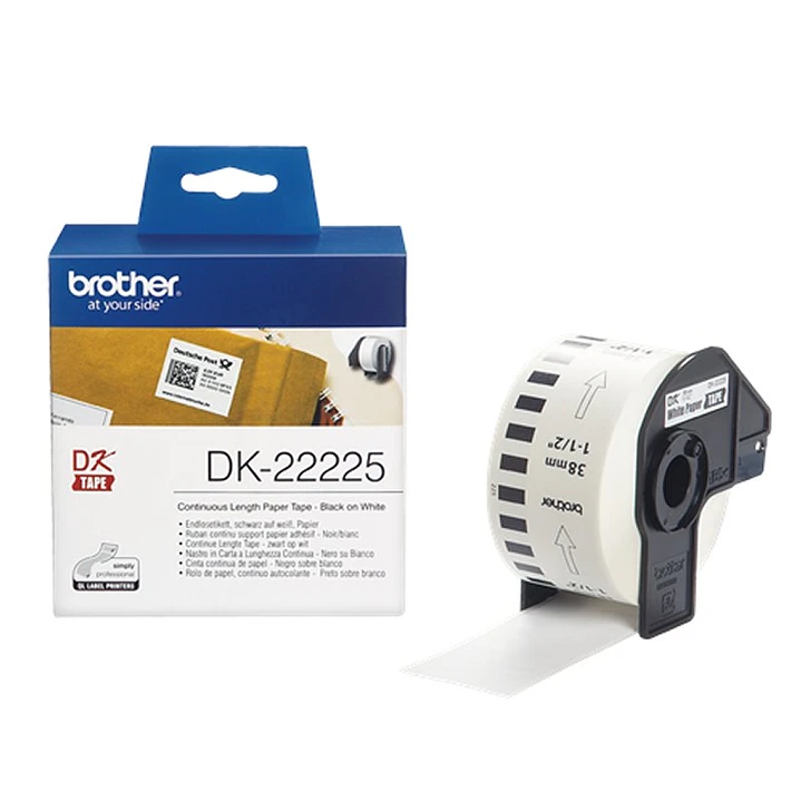 Brother Cinta Papel 38mm Blanco 1