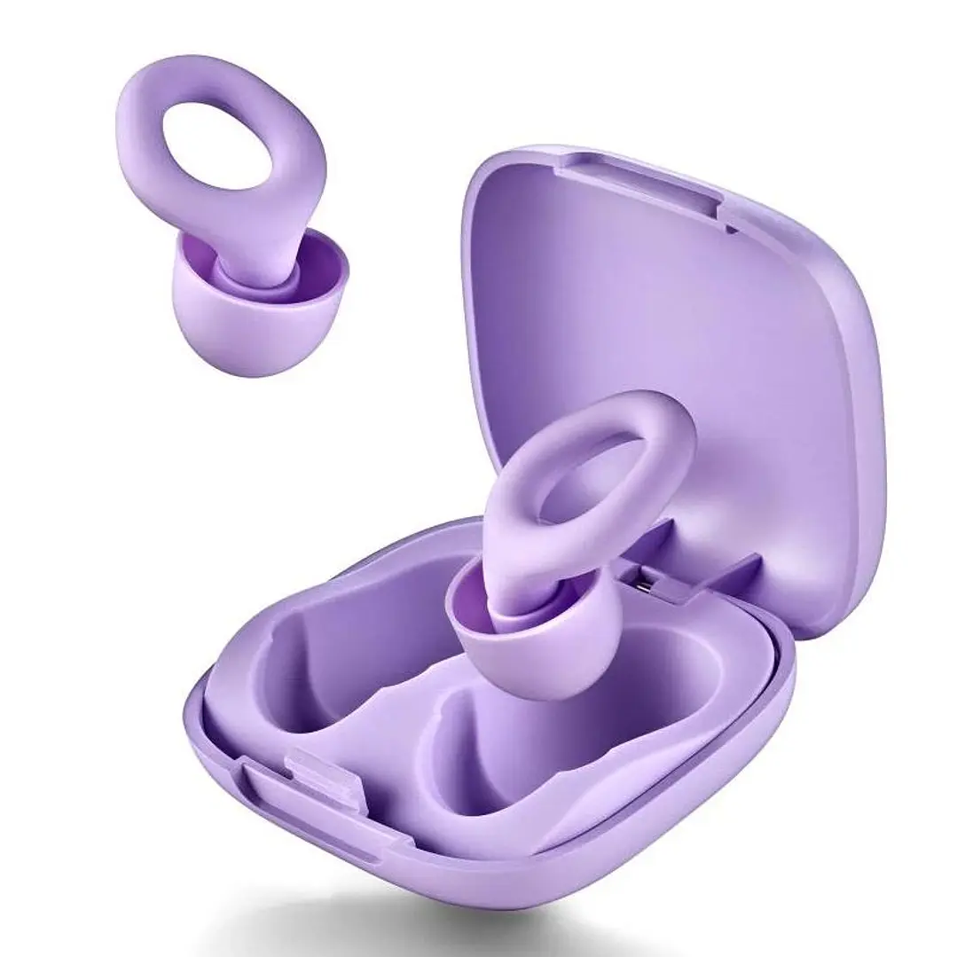 NGS NOONBLACK TAPONES SILICONA FUNDA PÚRPURA 1