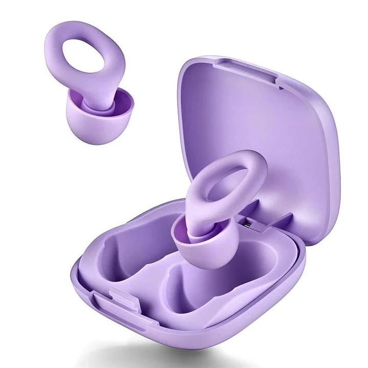 NGS NOONBLACK TAPONES SILICONA FUNDA PÚRPURA 1