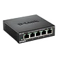 D-Link DES-105 Switch 5x10/100Mbps Metal - Thumbnail 3