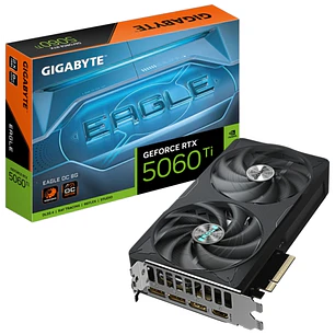 Gigabyte GeForce RTX 5060 TI Tarjeta Grafica EAGLE OC 8GB GDDR7 - 3x DP, HDMI