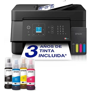 Epson EcoTank ET-4900 Impresora Multifuncion Color Fax WiFi 33ppm - ADF de 30 hojas