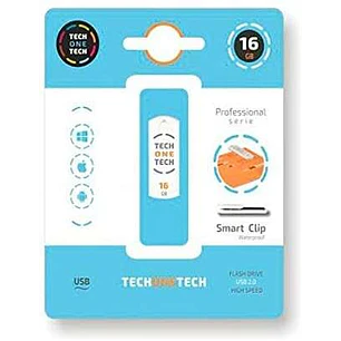 TechOneTech Pro Smart Clip Memoria USB 2.0 16GB (Pendrive)