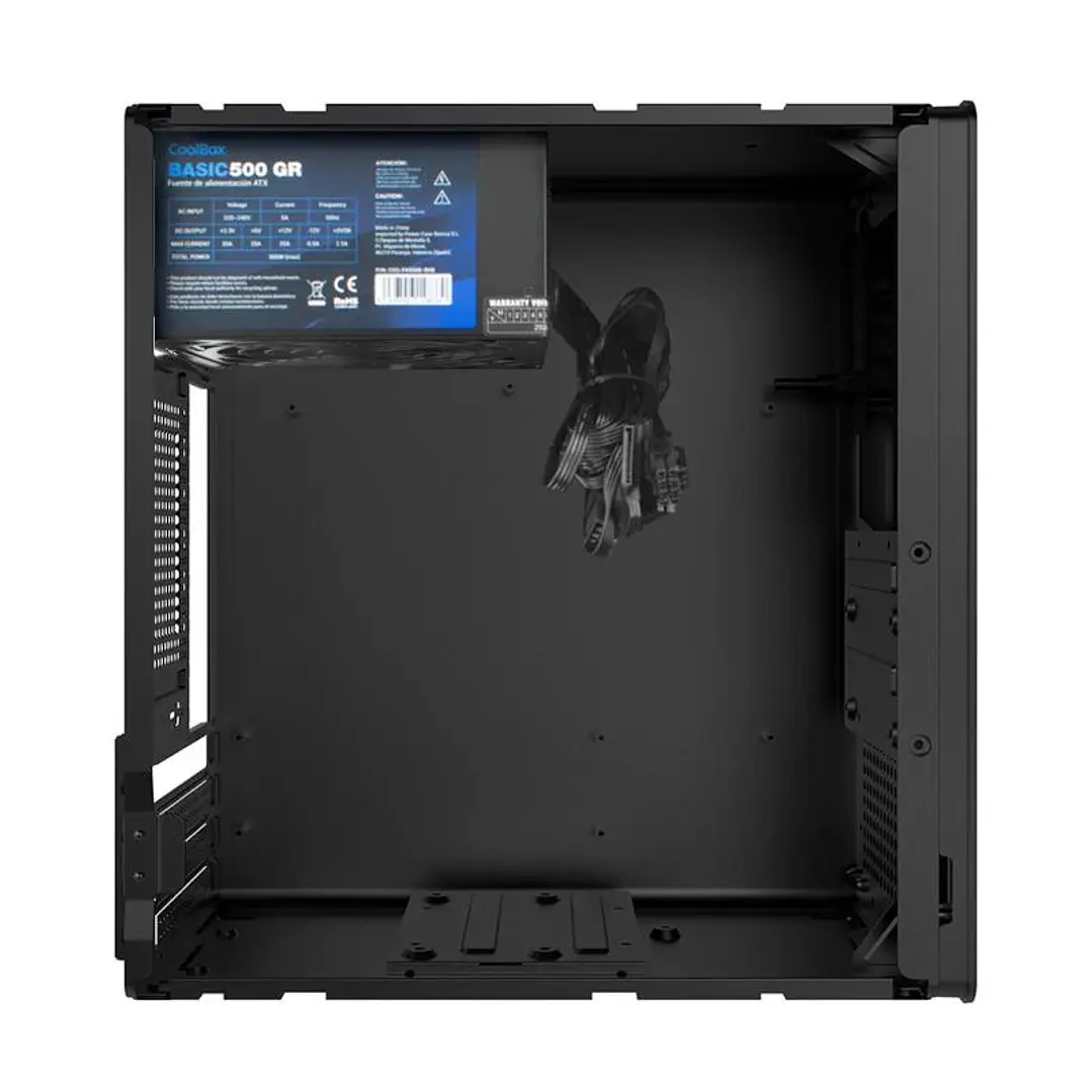 Coolbox Caja MATX M870 USB-C 3.2 Gen1 Fte 500W 3