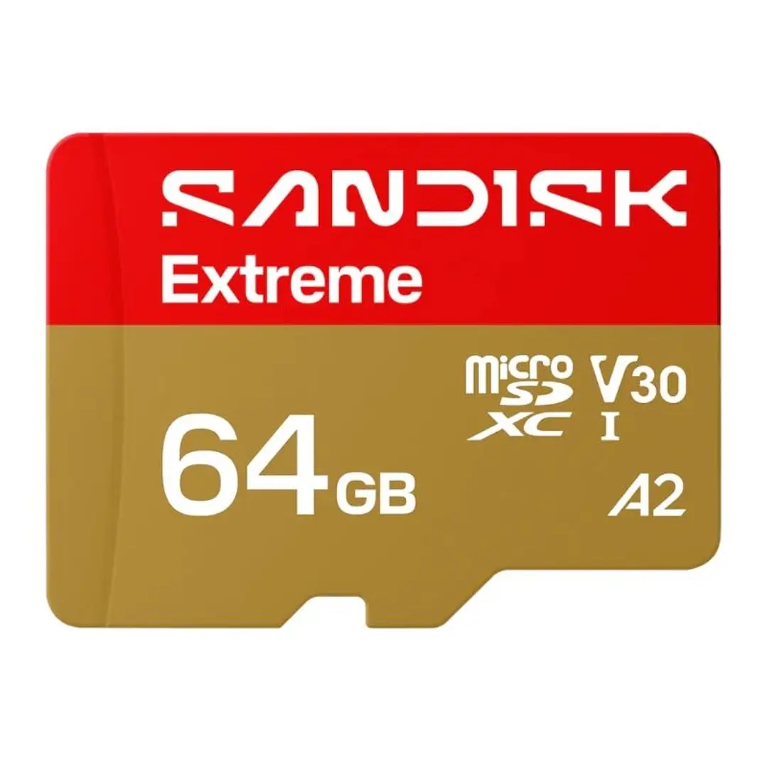 Sandisk microSDXC Extreme 64Gb uSD 170/80MBs +Adap 1