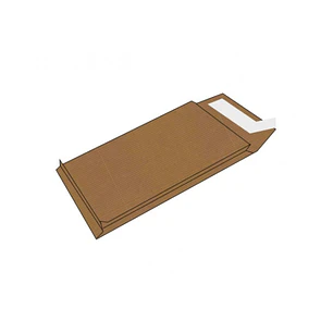 Sam Pack de 250 Sobres Fuelle Tres Lados de Papel Kraft 120grs - Medidas 229x324mm - Autoadhesivo con Tira de Silicona - Color Marron