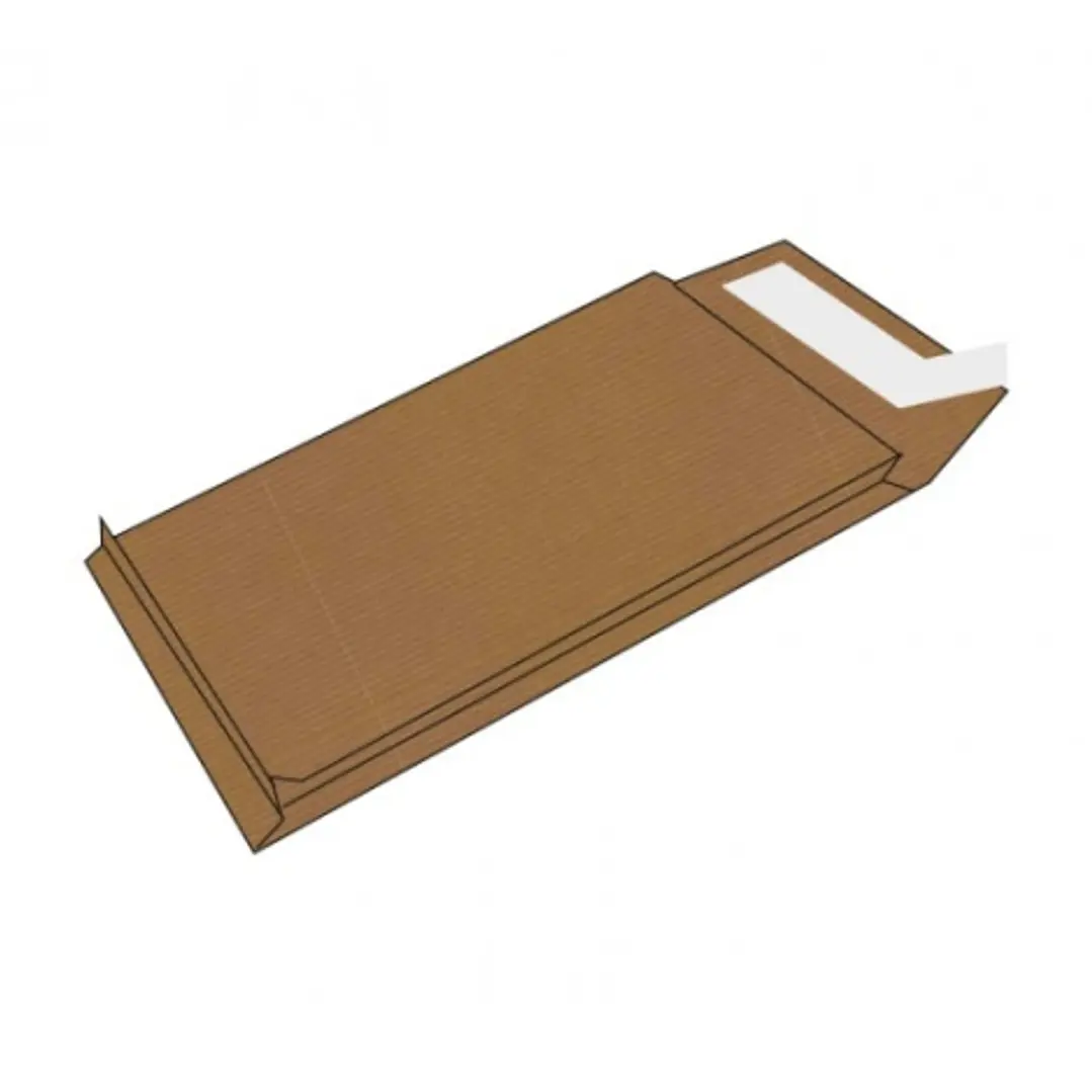 Sam Pack de 250 Sobres Fuelle Tres Lados de Papel Kraft 120grs - Medidas 229x324mm - Autoadhesivo con Tira de Silicona - Color Marron 1