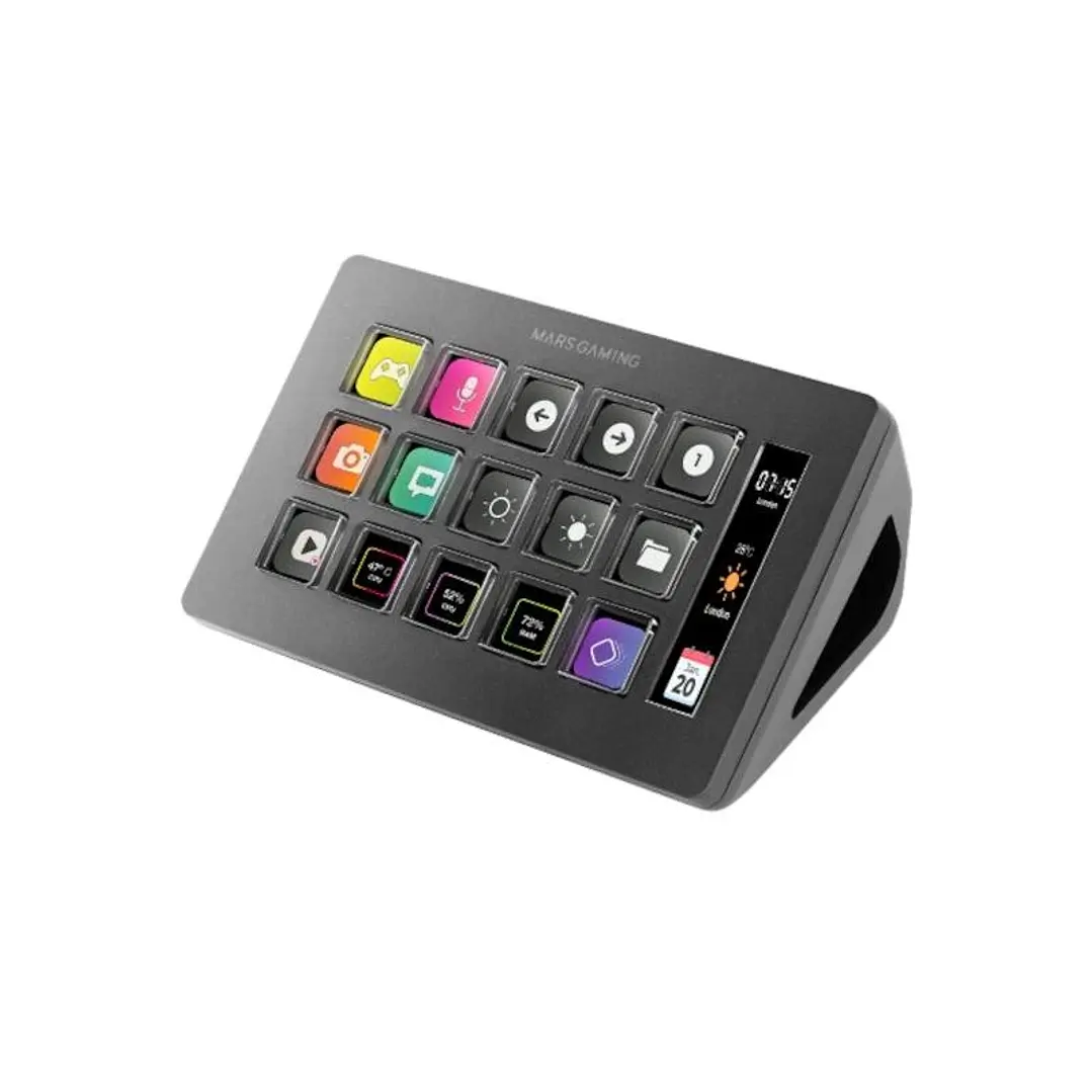 Mars Gaming MSD-ONE Control Deck Slim 15 Teclas 1