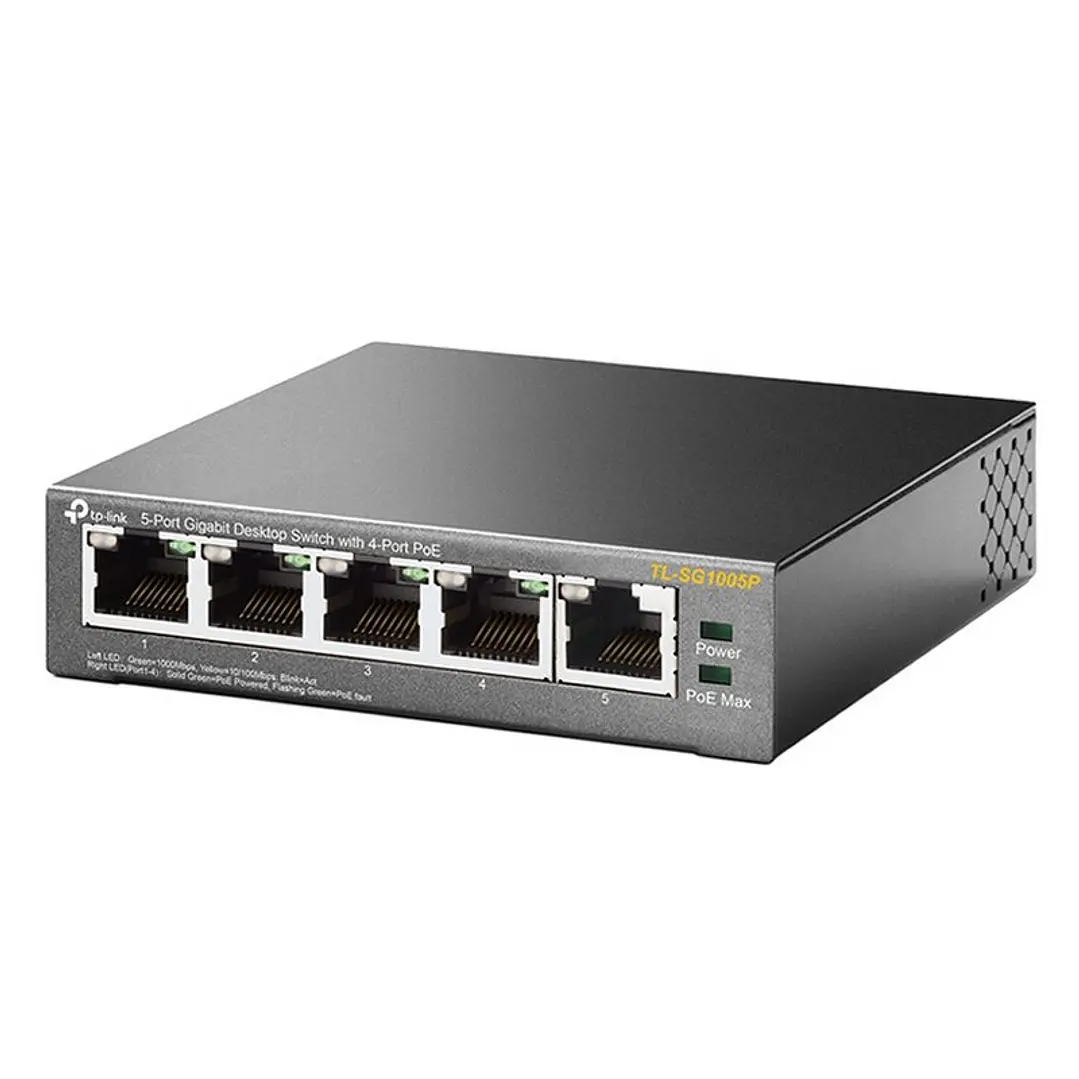 TP-LINK TL-SG1005P Switch 5xGB 4xPoE 4