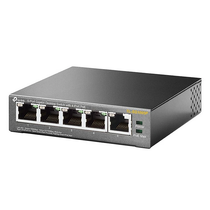 TP-LINK TL-SG1005P Switch 5xGB 4xPoE 4