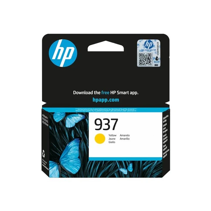 HP Cartucho 937 Amarillo 1