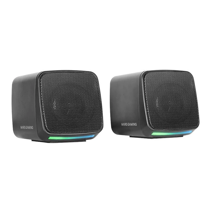 Mars Gaming MS-PRO Altavoces RGB Flow 10 W Negro 1