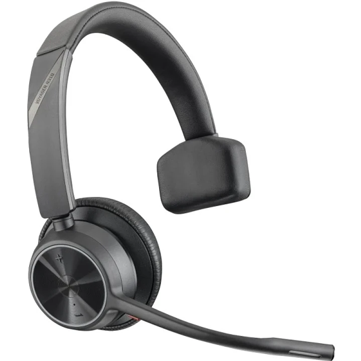 HP Poly Voyager 4310 Auricular Monoaural con Microfono con Dongle Bluetooth BT700 - USB-A - Color Negro 1