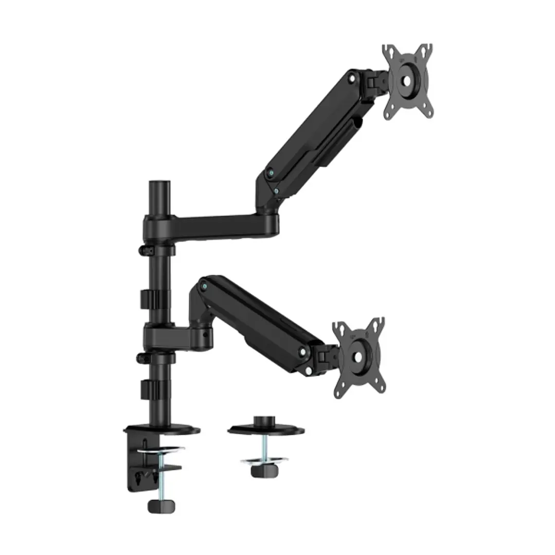 Aisens DT32TSR-453 Soporte de Mesa Eco con Contrapeso Giratorio e Inclinable para Monitor/TV de 17-32
