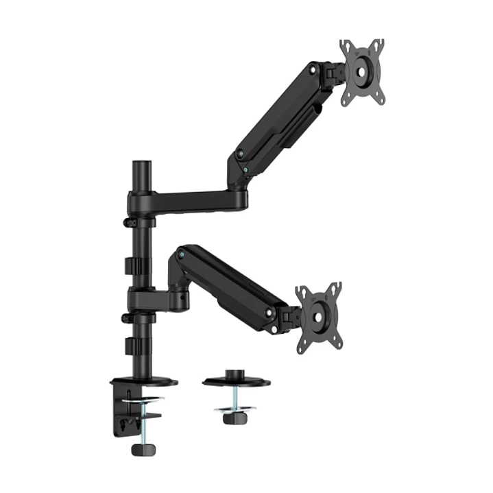 Aisens DT32TSR-453 Soporte de Mesa Eco con Contrapeso Giratorio e Inclinable para Monitor/TV de 17-32